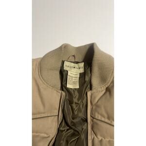 Cody James Men's Tan Down Blend Puffer Bomber Jacket